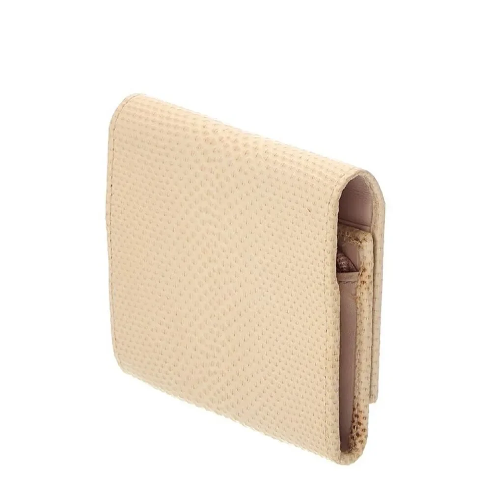 Gucci White Lizard Gg Card Case (Authentic Pre-Loved) - Picture 2 of 3